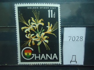 Фото марки Гана 1959г *