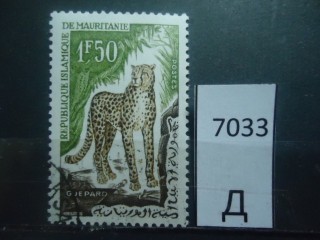 Фото марки Французская Мавритания 1963г