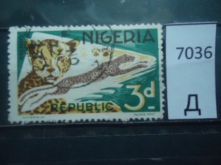 Фото марки Нигерия 1966г