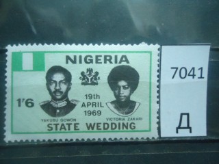 Фото марки Нигерия 1969г **