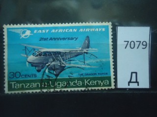 Фото марки Восточная Африка 1967г