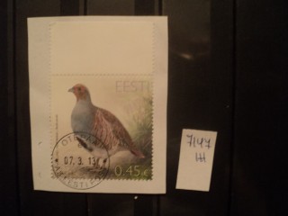 Фото марки Эстония. Вырезка из конверта