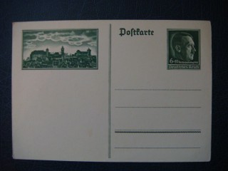 Фото марки Германия Рейх почтовая карточка 1932г **