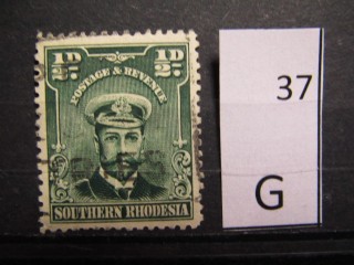 Фото марки Южная Родезия 1924г
