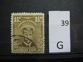 Фото марки Южная Родезия 1924г
