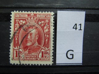 Фото марки Южная Родезия 1931г
