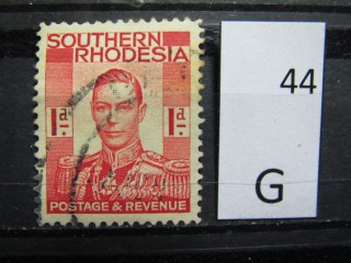 Фото марки Южная Родезия 1937г