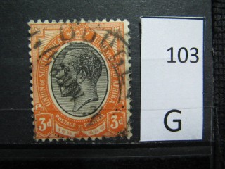 Фото марки Южная Африка 1913г