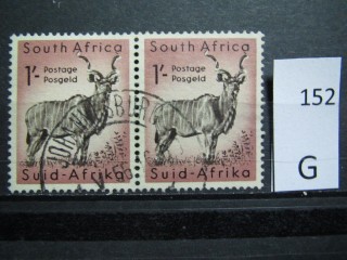 Фото марки Южная Африка 1954г пара