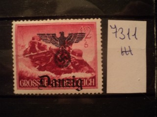 Фото марки Германия Рейх. Региональная почта гарнизона Данцига 1944г **
