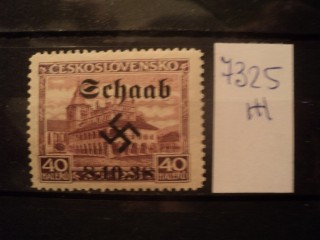 Фото марки Германия Рейх. Оккупация Судетов 1938г *