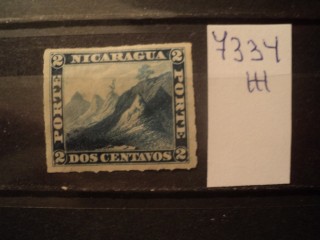 Фото марки Никарагуа 1877г *