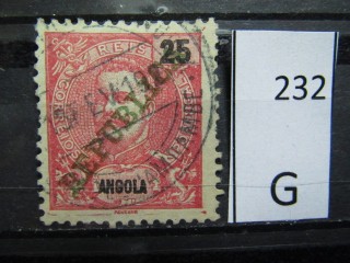Фото марки Ангола 1911г