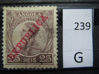 Фото марки Ангола 1912г