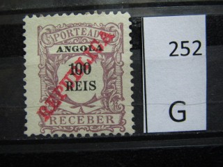 Фото марки Ангола 1911г *