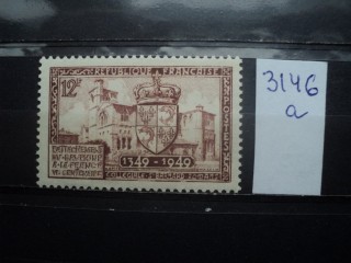 Фото марки Франция 1949г **