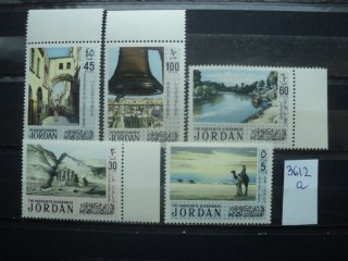 Фото марки Иордания серия **