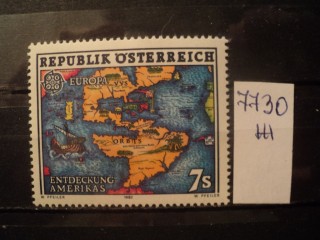 Фото марки Австрия 1992г **