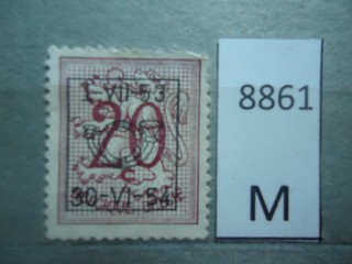 Фото марки Бельгия 1951- 80г *