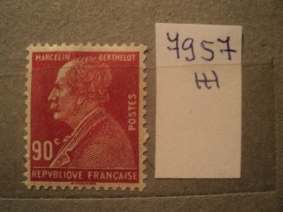 Фото марки Франция 1927г *