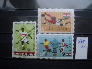 Фото марки Гана серия надпечатка **