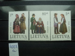 Фото марки Литва серия **