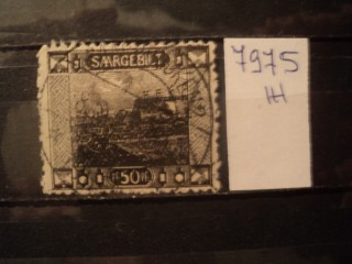 Фото марки Германск. СААР. 1921г
