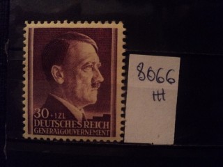 Фото марки Германская оккупация Польши 1942г *