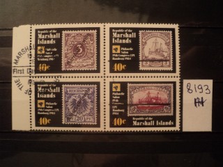 Фото марки Маршаловы острова сцепка