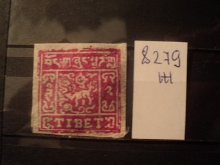 Фото марки Тибет (рисовая бумага) 1933г **