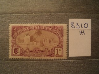 Фото марки Франц. Сомали 1909г *