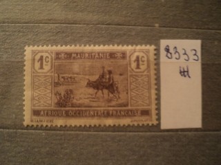 Фото марки Франц. Мавритания 1913г **