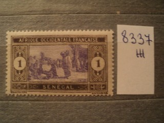 Фото марки Франц. Сенегал 1913г *