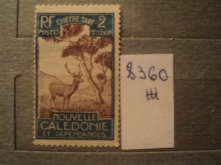 Фото марки Франц. Новая Каледония 1928г *