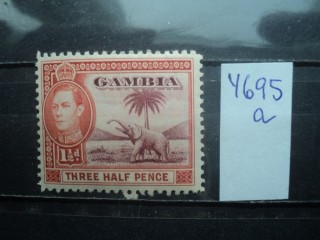 Фото марки Брит. Гамбия **