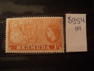 Фото марки Брит. Бермуды 1953г **