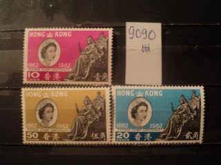Фото марки Брит. Гонг Конг серия 1962г **