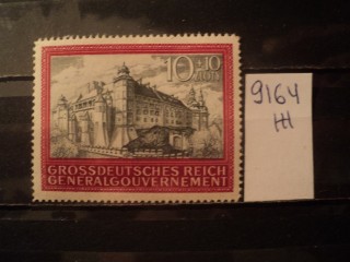 Фото марки Германская оккупация Польши 1944г *