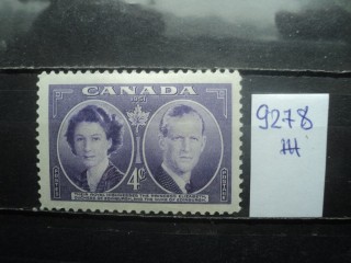 Фото марки Канада 1951г *