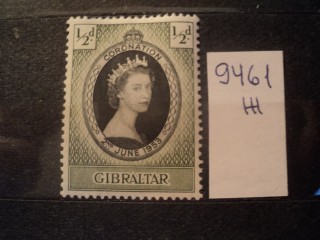 Фото марки Брит. Гибралтар 1953г *