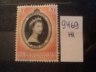 Фото марки Брит. Восточная Африка 1953г *