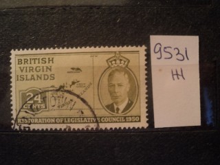 Фото марки Брит. Виргинские острова 1951г