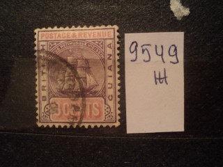 Фото марки Брит. Гвиана 1889г