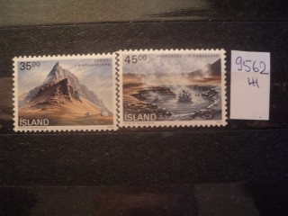 Фото марки Исландия серия 1989г **