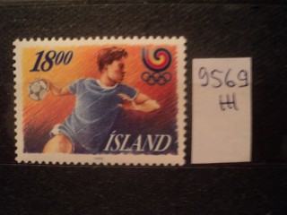 Фото марки Исландия 1988г **