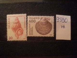 Фото марки Исландия серия 1982г **
