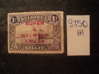 Фото марки Бельгийская оккупация Германии 1920г *