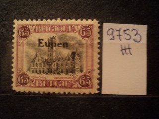 Фото марки Бельгийская оккупация Германии 1921г *