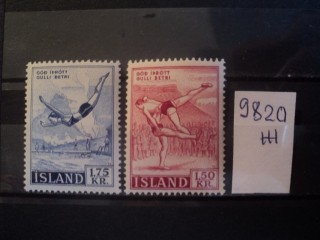 Фото марки Исландия серия 1957г **