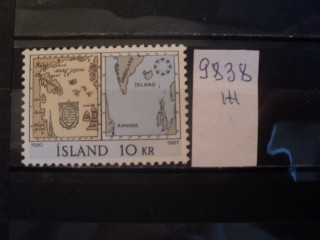 Фото марки Исландия 1967г **